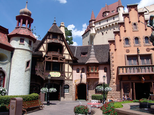 Germany Pavillion at epcot shopping