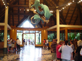 Discovery Cove Lobby