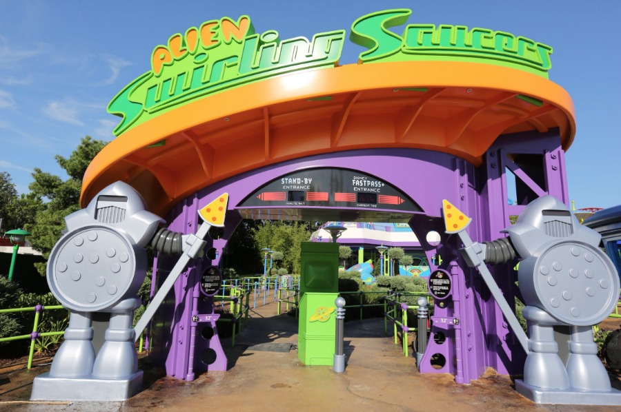 Alien Swirling Saucers Toy Story Land Disney's Hollywood Studios