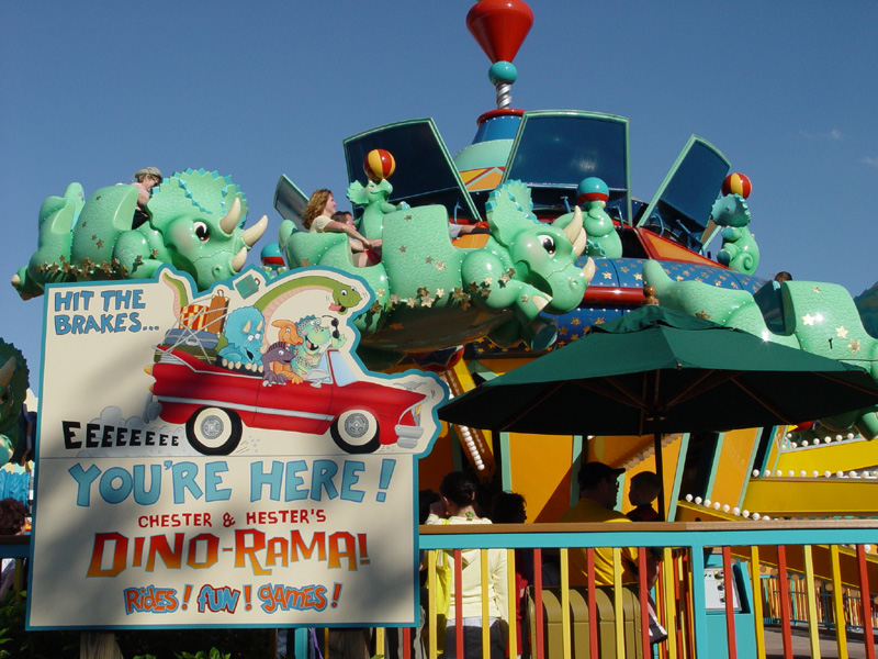 TriceraTop Spin Disney Animal Kingdom