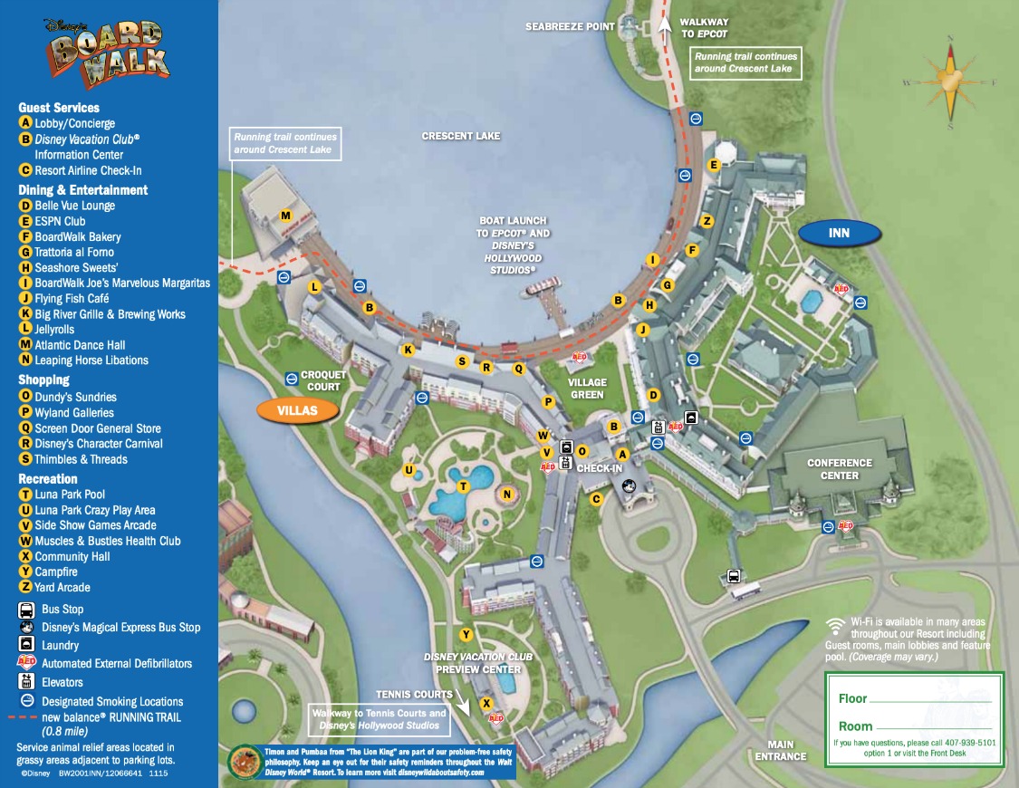 Boardwalk Map