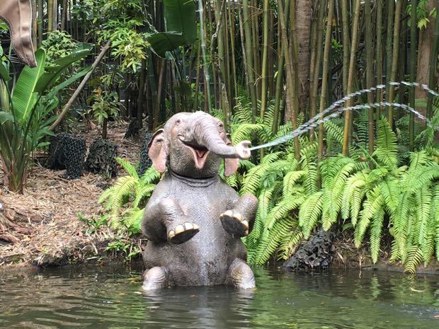 Jungle Cruise elephant