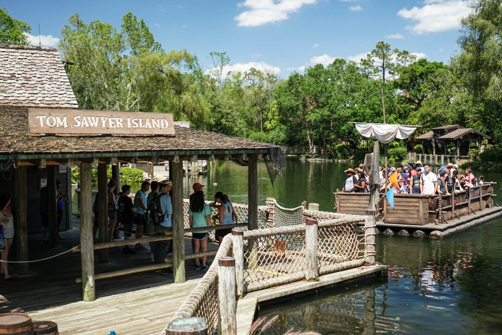 Tom Sawyer Island at the Magic Kingdom