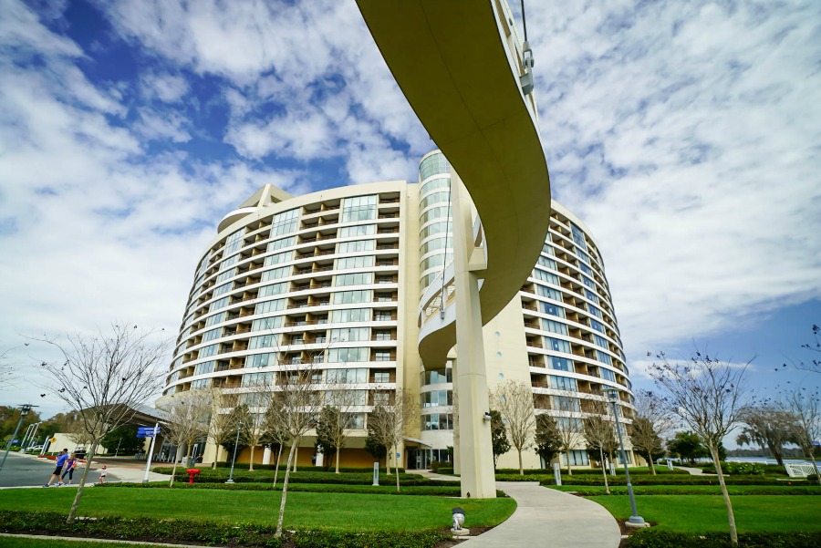 Bay Lake Tower bridge